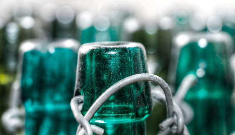 Recycled Glass Ornaments